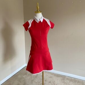 Olayasport Red Athena Dress Size Small